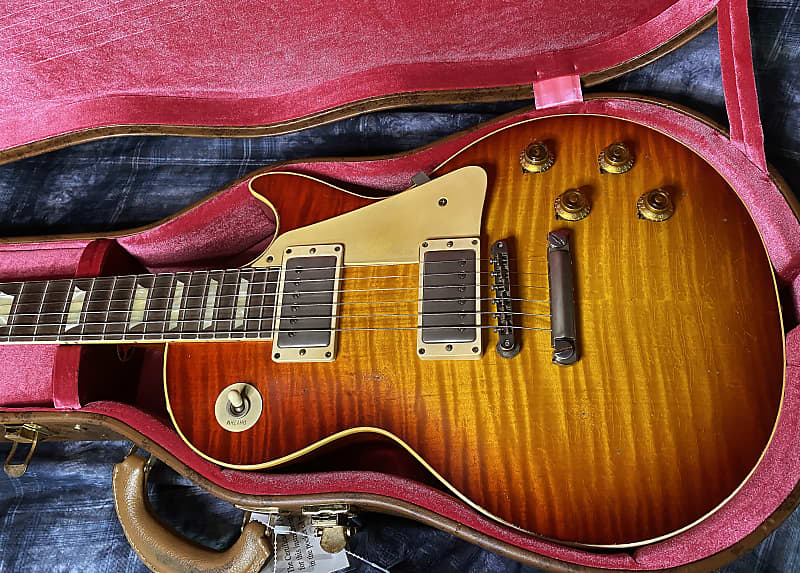 NEW! 2023 Gibson Custom Shop Murphy Lab Limited Edition '59 Les Paul Standard Reissue - Brazilian Rosewood Fretboard - Murphy Burst - Killer Top! Authorized Dealer - 8.2 lbs - G02275