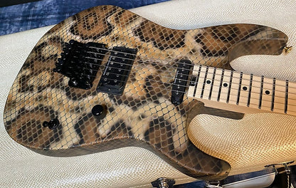 NEW! 2024 Charvel Warren DeMartini USA Signature Snake Snakeskin RATT - Authorized Dealer - In Stock! 7.4lbs G03979