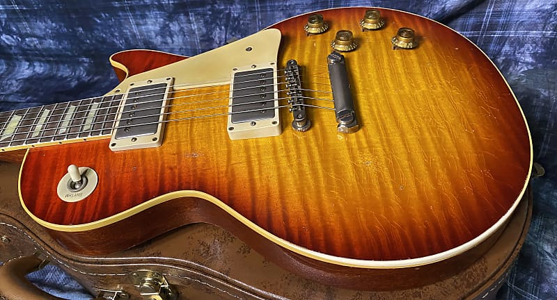 NEW! 2023 Gibson Custom Shop Murphy Lab Limited Edition '59 Les Paul Standard Reissue - Brazilian Rosewood Fretboard - Murphy Burst - Killer Top! Authorized Dealer - 8.2 lbs - G02275