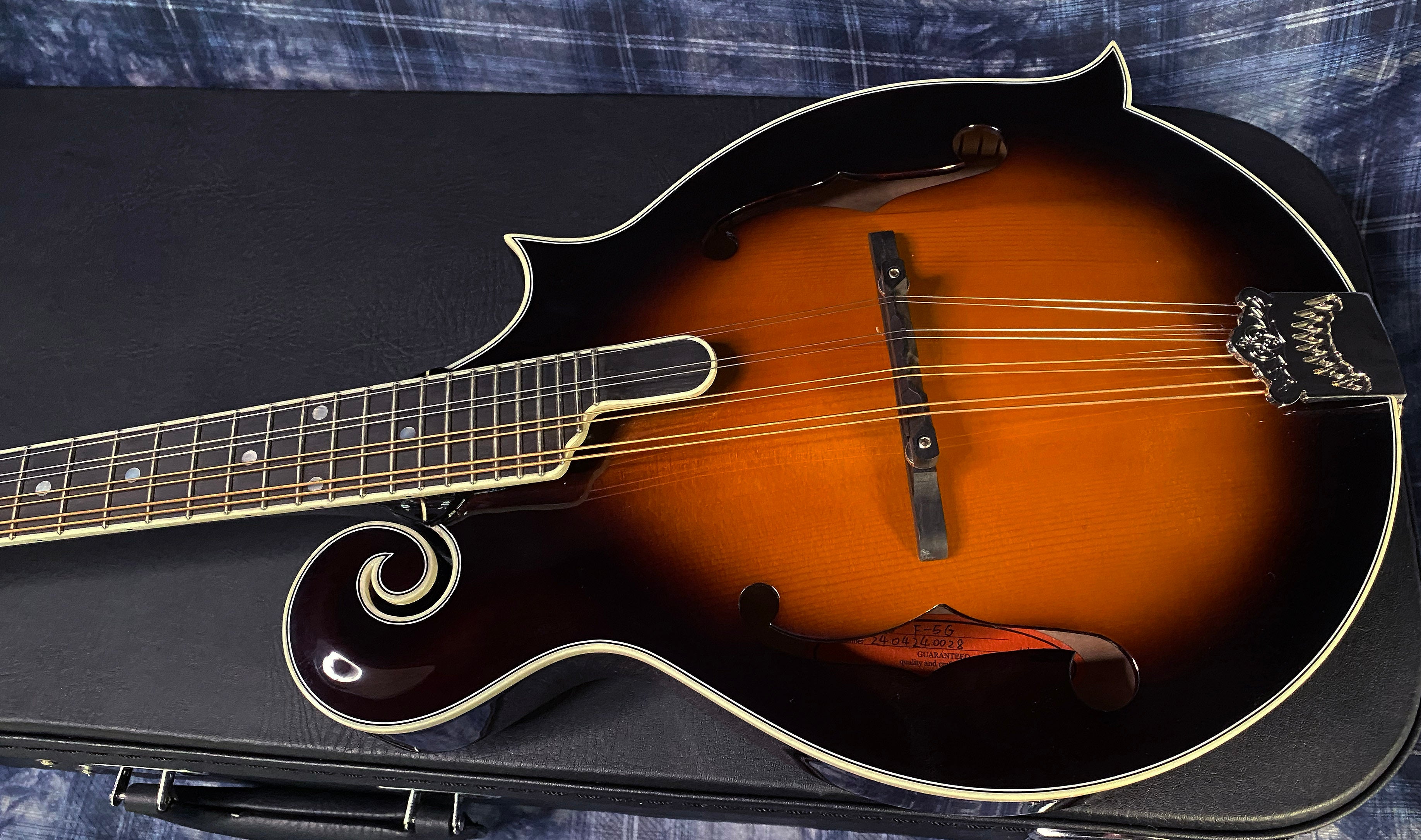 NEW ! 2024 Epiphone Epiphone F-5G Acoustic Mandolin - Cremona Sunburst - Authorized Dealer - G03122 - In-Stock!