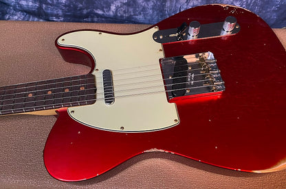 NEW 2024 Fender Custom Shop 61 Reissue Telecaster Relic Candy Apple Red Limited Edition - Authorized Dealer - 7.3lbs - G03930