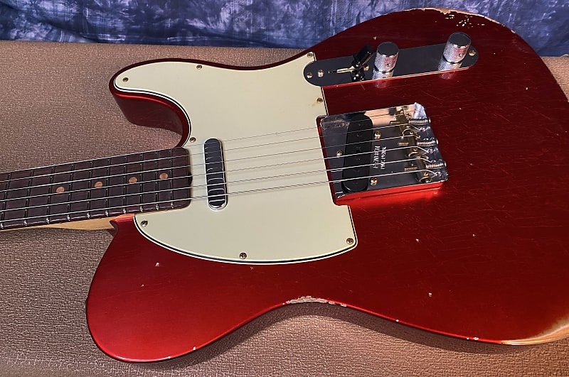 NEW 2024 Fender Custom Shop 61 Reissue Telecaster Relic Candy Apple Red Limited Edition - Authorized Dealer - 7.3lbs - G03930