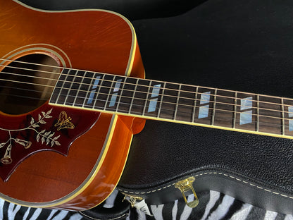 NEW! 2024 Gibson Acoustic 1960 Hummingbird Murphy Lab Light Aged Acoustic Guitar - Cherry Sunburst - Only 4.2 lbs - Authorized Dealer - In-Stock! G02641 - Hard to Find!