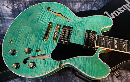 NEW ! 2024 Gibson ES Supreme - Seafoam Green - Authorized Dealer - 8.1 lbs - G04167