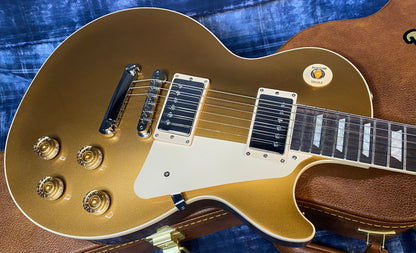 NEW ! 2024 Gibson Les Paul 50's Standard Bizarre Guitar 50th Anniversary Limited Edition All Gold Top, Back & Neck - Upgraded 57 Classic Pick-Ups - Speed Knobs - Titanium Saddles - Authorized Dealer - G03514 - Only 9.4 lbs!