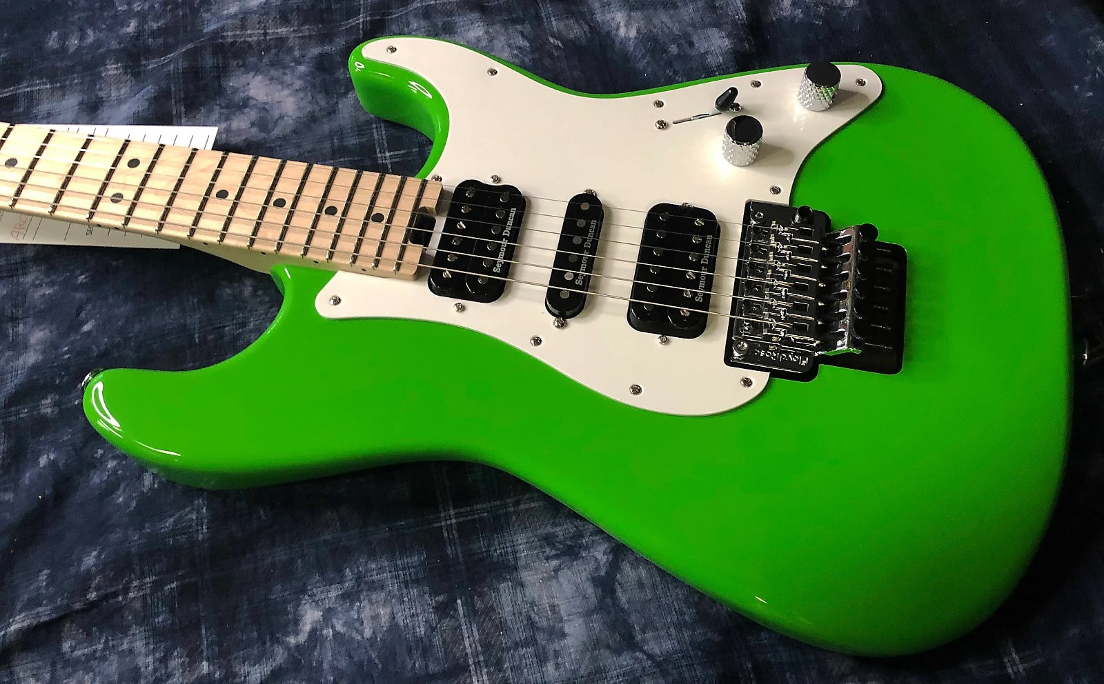 Mint!! Charvel Pro-Mod So-Cal Style 1 HSH FR M Slime Green 8.3lbs- Authorized Dealer- SAVE BIG!! #032503