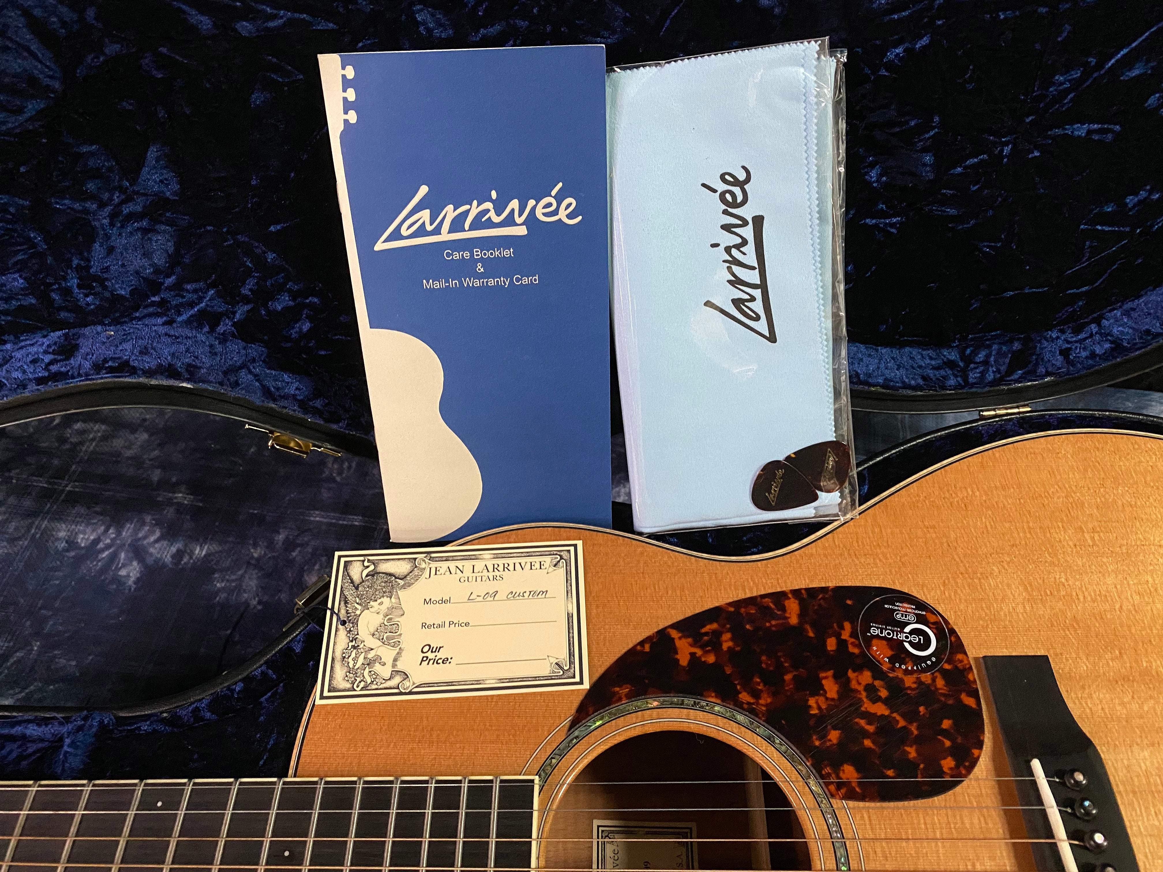 NEW Old Stock! 2006 Larrivee L-09 - Custom Koa - Authorized Dealer - From Our Vault - SUPER RARE! Serial # 90621