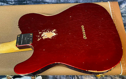 NEW 2024 Fender Custom Shop 61 Reissue Telecaster Relic Candy Apple Red Limited Edition - Authorized Dealer - 7.3lbs - G03930