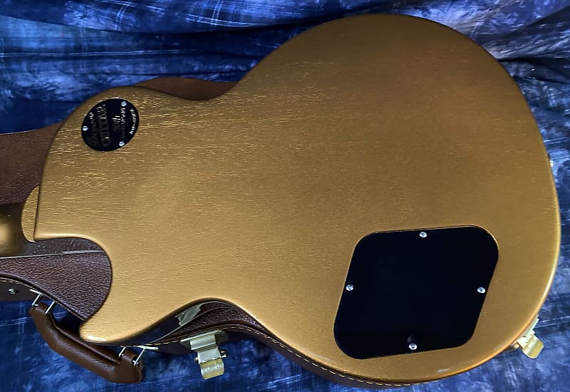 NEW ! 2024 Gibson Les Paul 50's Standard Bizarre Guitar 50th Anniversary Limited Edition All Gold Top, Back & Neck - Upgraded 57 Classic Pick-Ups - Speed Knobs - Titanium Saddles - Authorized Dealer - G03761 - 9.25 lbs