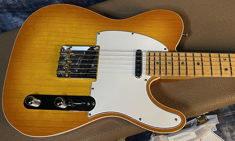 NEW! 2024 Fender Custom Shop American Classic Telecaster - Honey Burst - Birdseye Maple Neck - Authorized Dealer - 7.55lbs - G04094