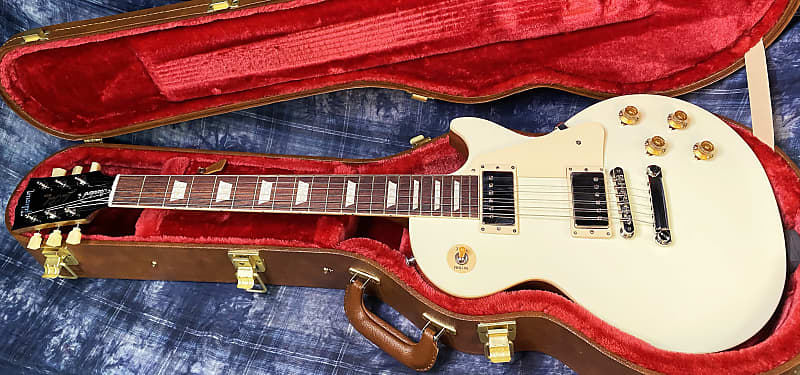 NEW ! 2024 Gibson Les Paul Standard '50s - Classic White Top- Natural Back - Authorized Dealer - In-Stock! 10.35 lbs - G03831