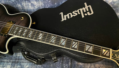 BRAND NEW ! 2024 Gibson Les Paul Supreme - Trans Ebony Burst - Authorized Dealer - 8.6lbs - G03765