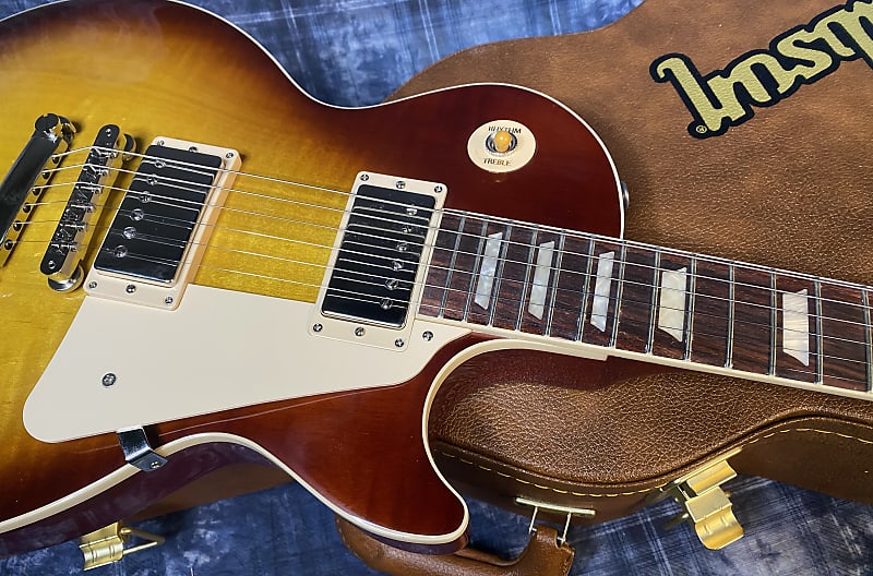 NEW! 2024 Gibson Les Paul 60's Standard Iced Tea - Authorized Dealer - Subtle Flame Maple Top - 9.8 lbs - G04134