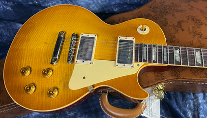 NEW! 2024 Gibson Custom Shop 1959 Les Paul - Dirty Lemon - Authorized Dealer - Hand Picked Killer Flame Top VOS - Only 8.5 lbs! - G03087