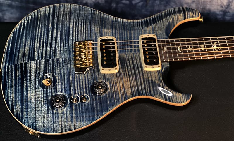 NEW ! 2024 Paul Reed Smith PRS Custom 24-08 10-Top CU24 - Faded Whale Blue - Authorized Dealer - 7.75 lbs - G03974