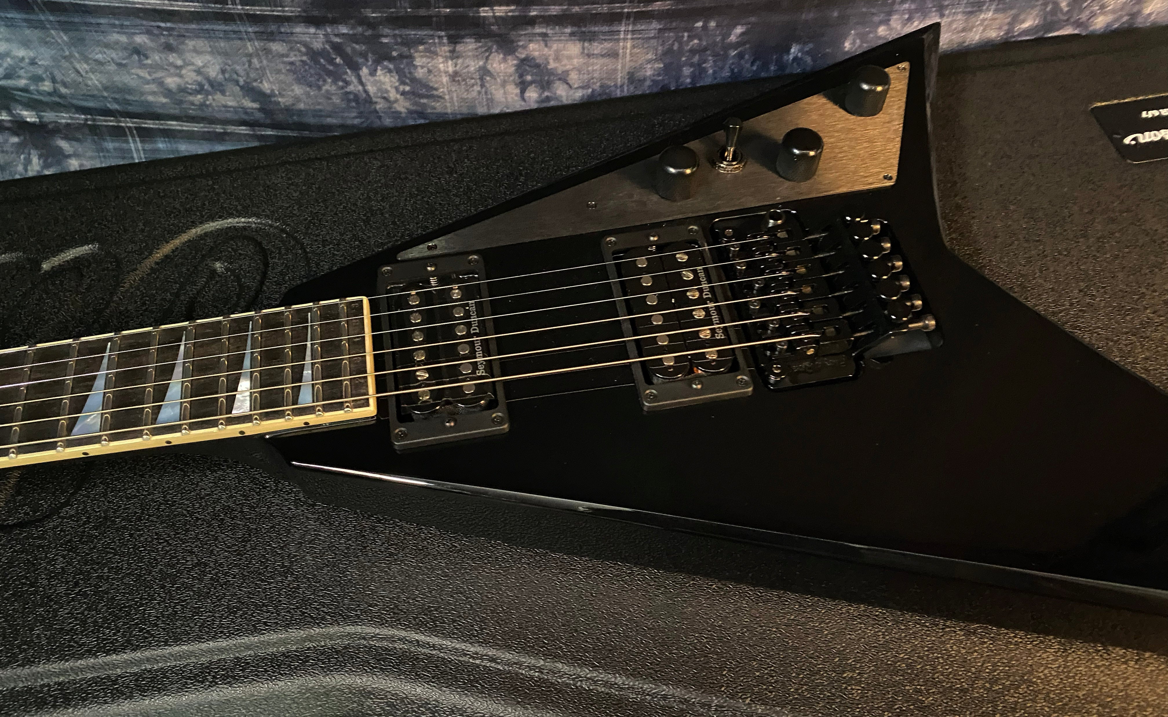 NEW ! 2024 Jackson USA Select Randy Rhoads RR1T Ebony Board - Gloss Black - Authorized Dealer - In-Stock! RARE! G02087