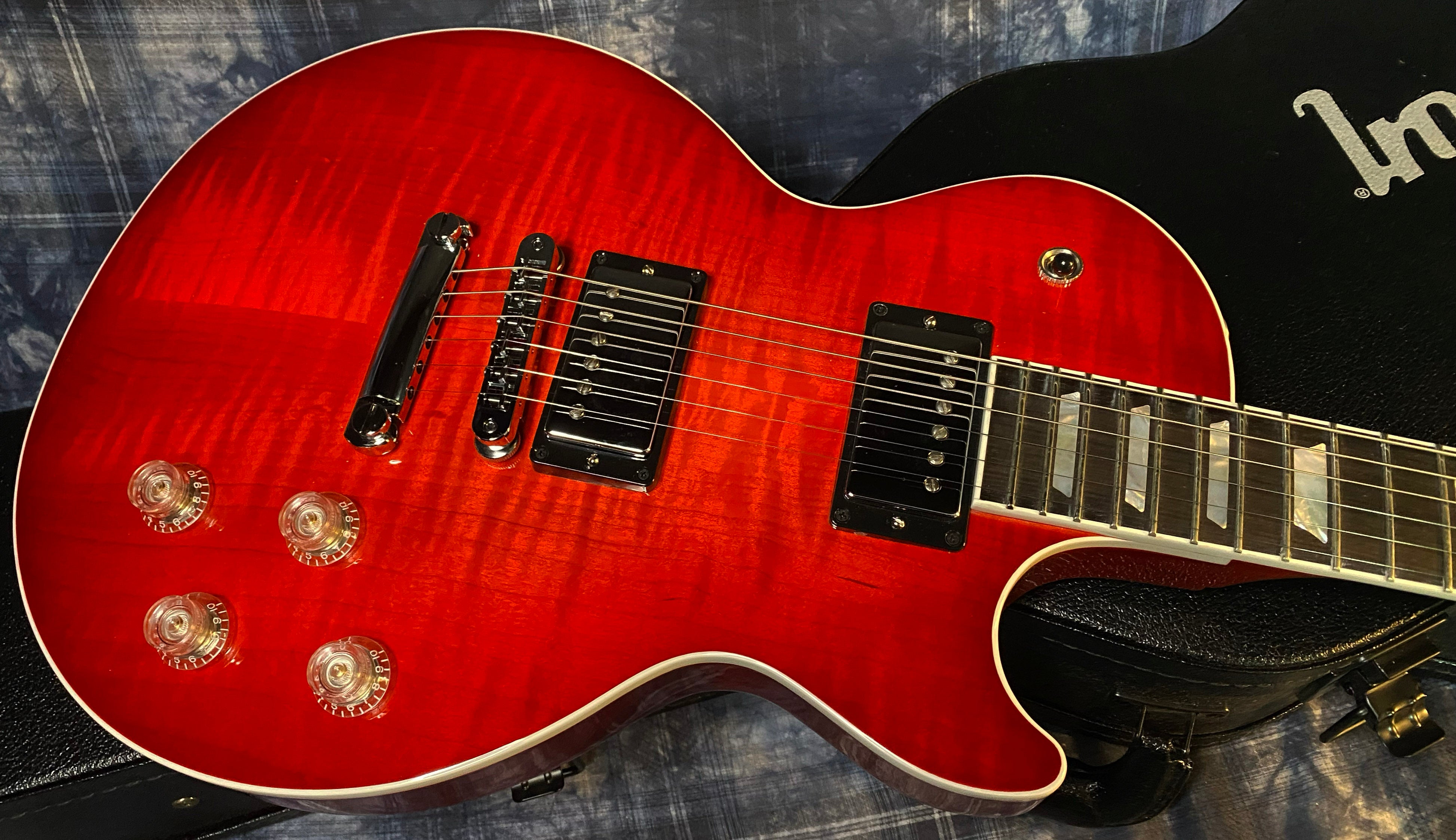 BRAND NEW! 2024 Gibson Les Paul Modern Figured - Cherry Burst - Authorized Dealer - Only 8.4 lbs - G033